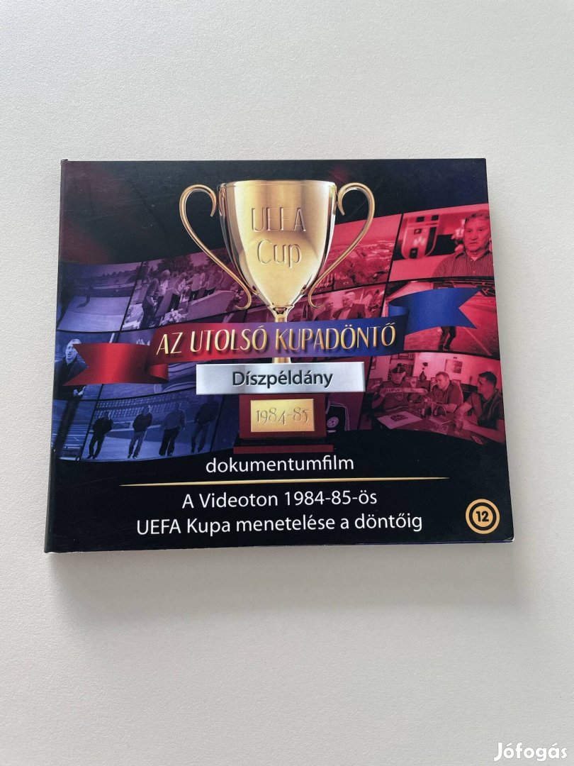 Az Utolsó Kupadöntő DVD Videoton Dokumentumfilm Díszpéldány