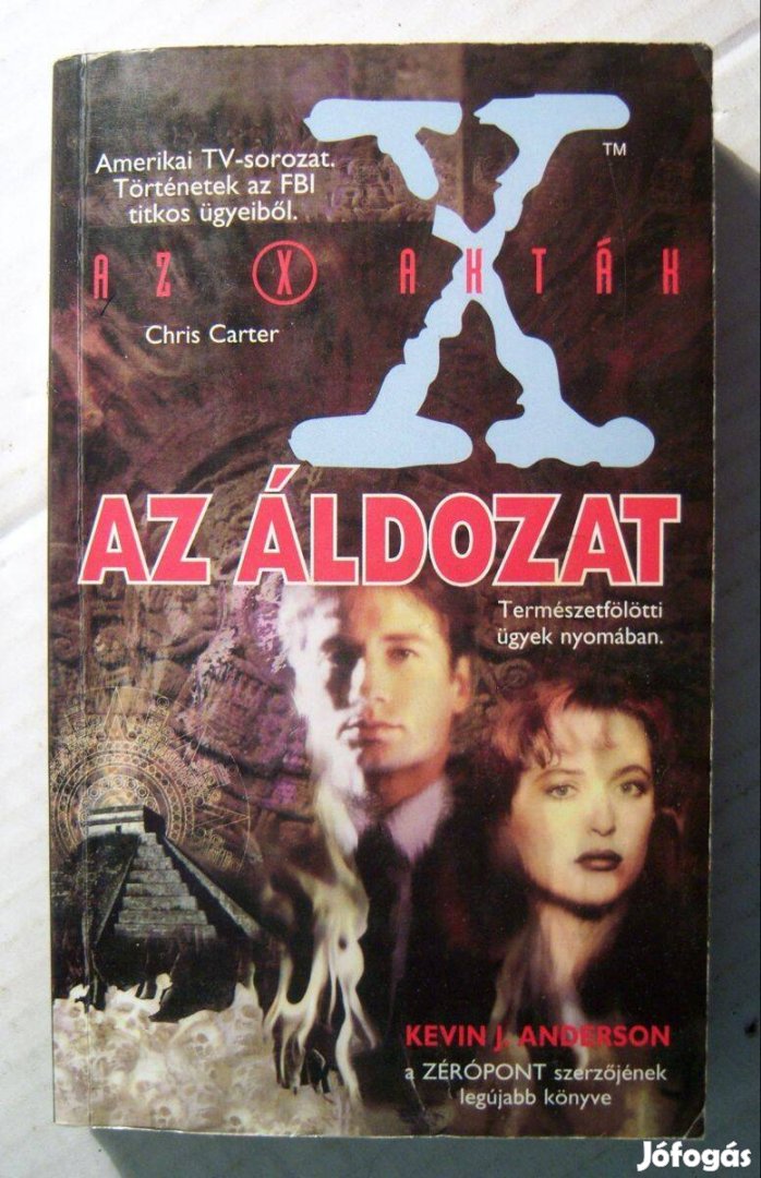 Az X-Akták 2. Az Áldozat (Kevin J. Anderson) 1996 (5kép+tartalom)