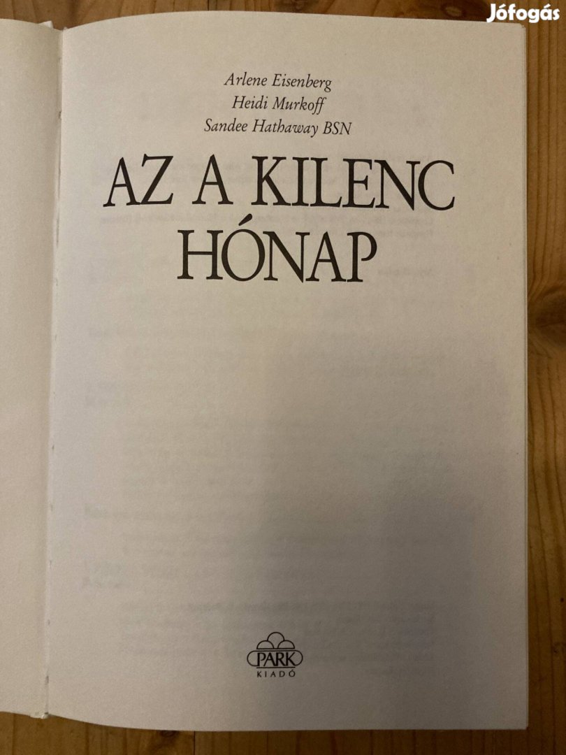 Az a 9 hónap című könyv leendő anyukáknak és apukáknak!