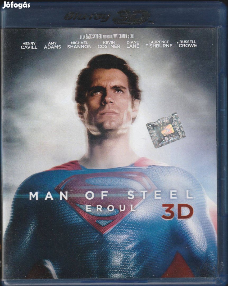 Az acélember Blu-Ray 2D 3D
