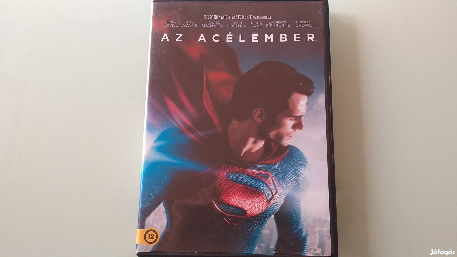 Az acélember akciófilm DVD