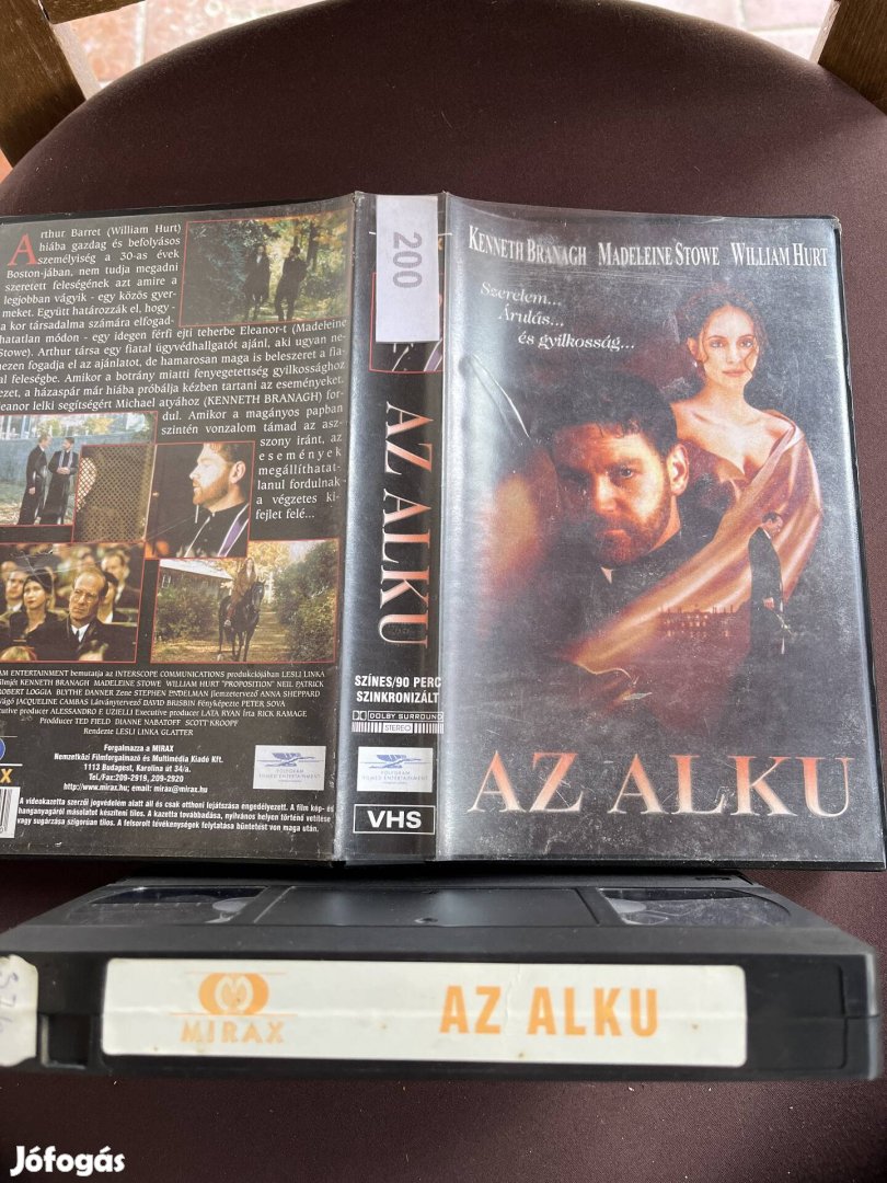Az alku akció vhs