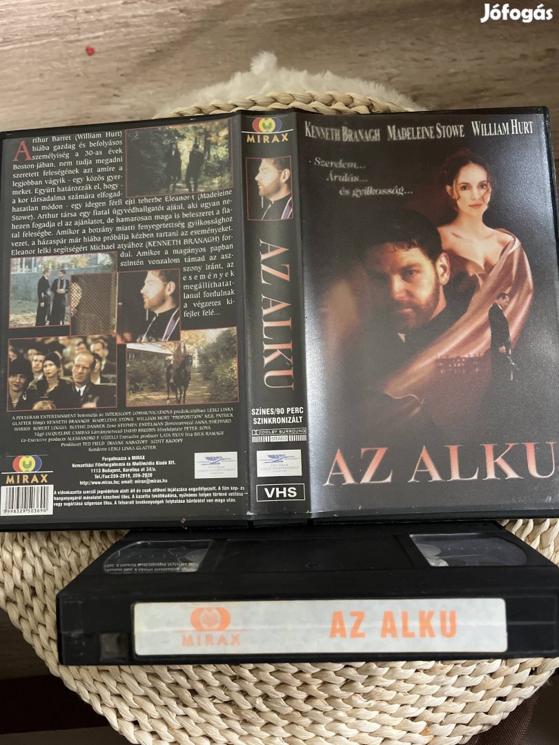 Az alku vhs film