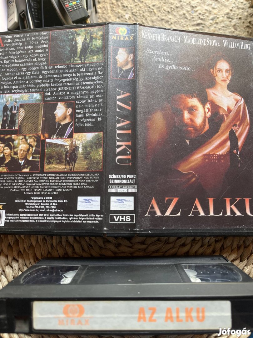 Az alku vhs kazetta