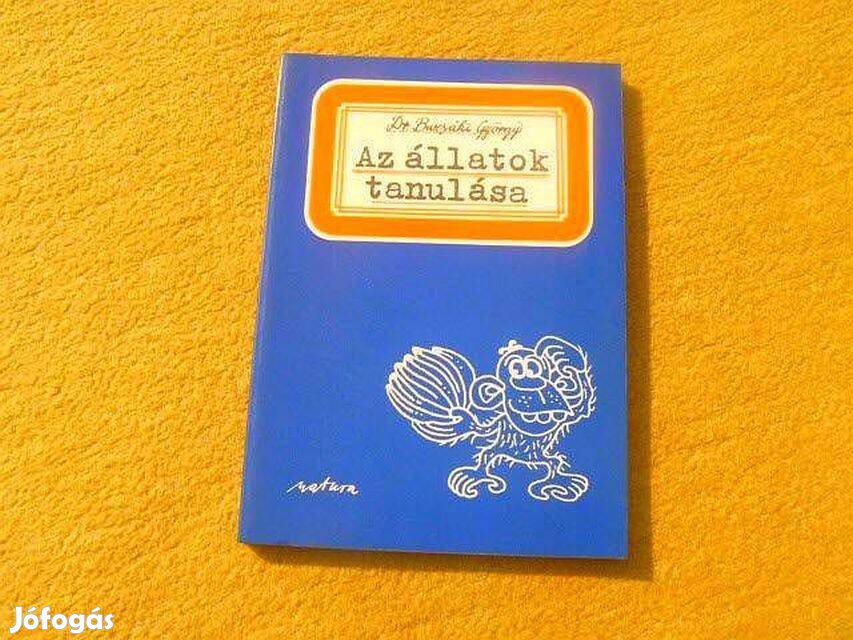 Az állatok tanulása - Buzsáki György - Új könyv