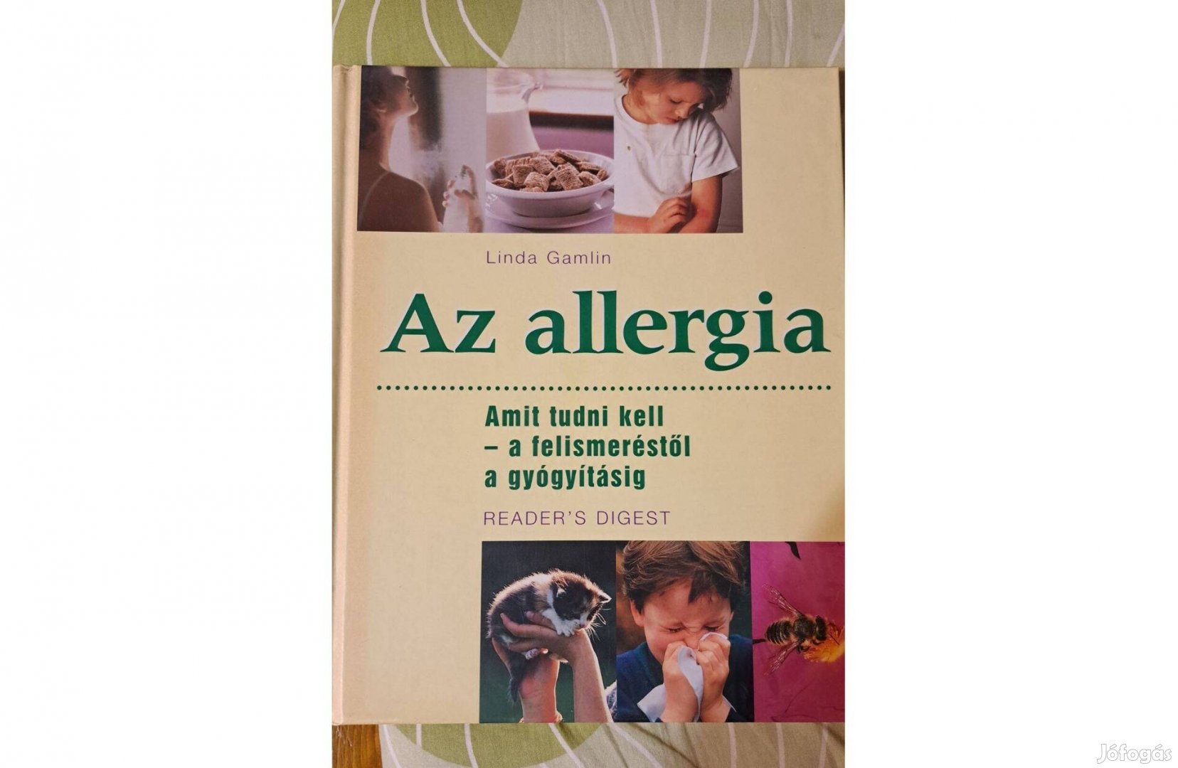 Az allergia című új könyv eladó