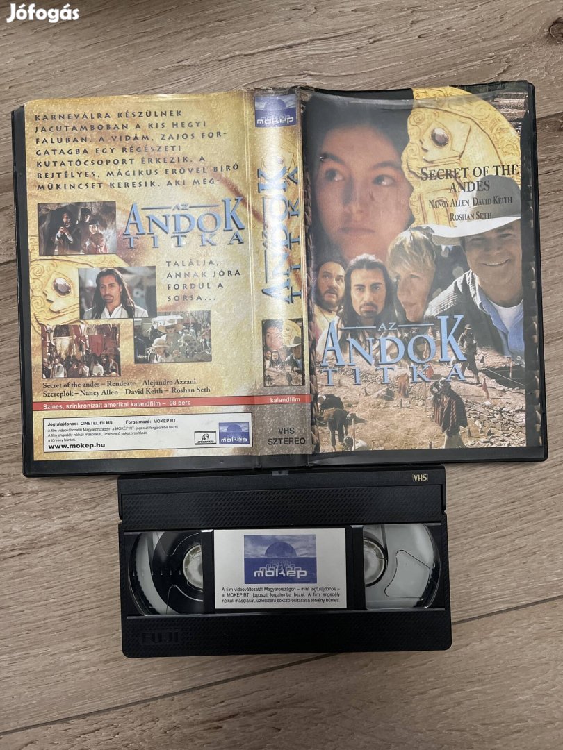 Az andok titka vhs 