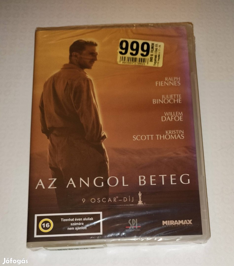 Az angol beteg dvd bontatlan 