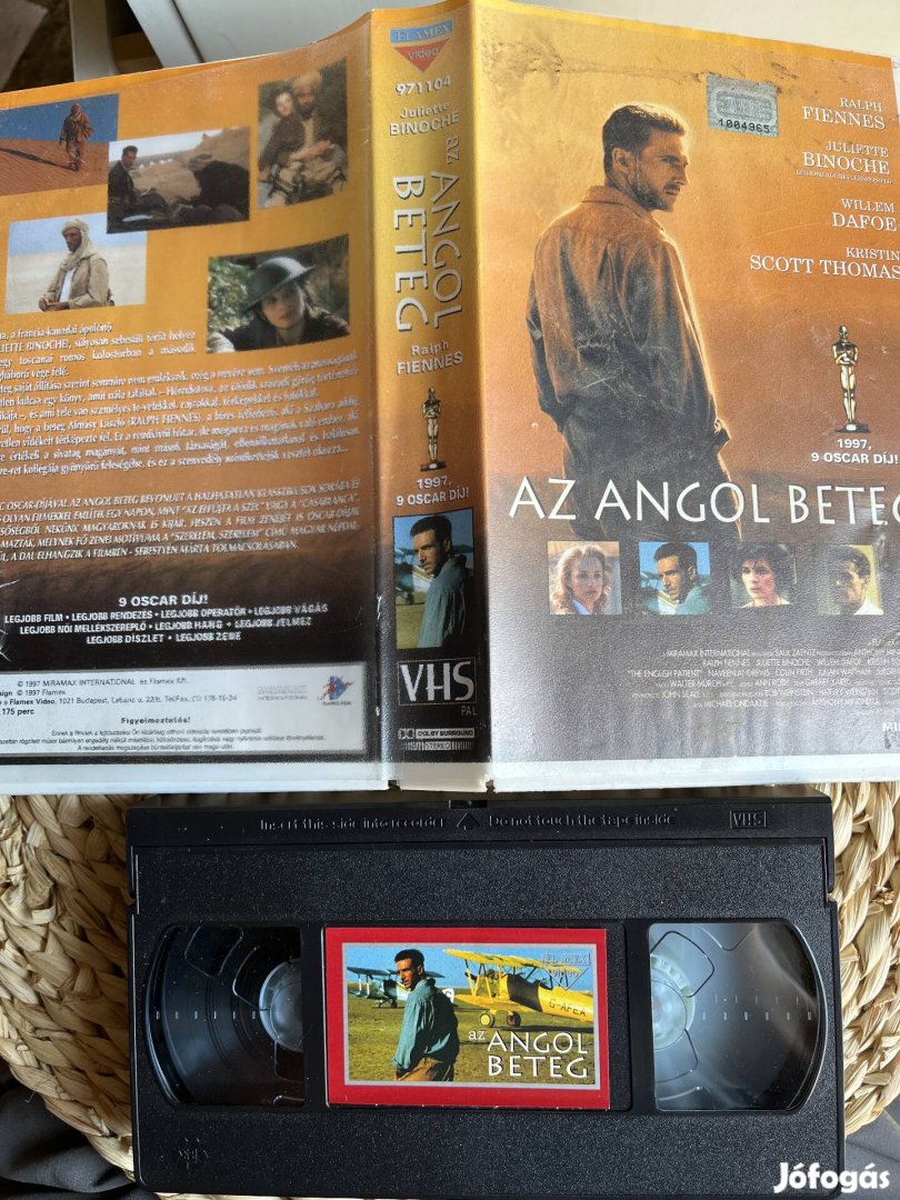 Az angol beteg vhs