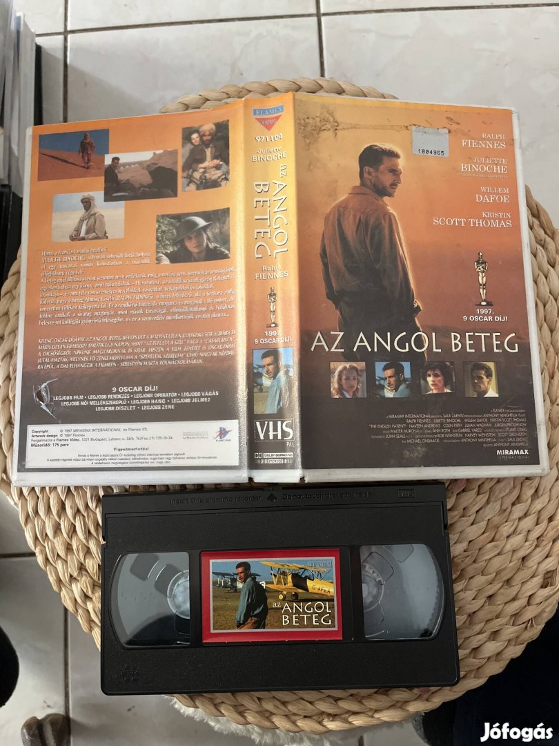 Az angol beteg vhs. 