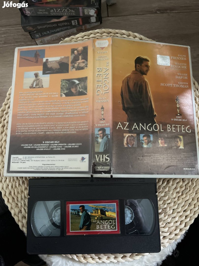 Az angol beteg vhs film