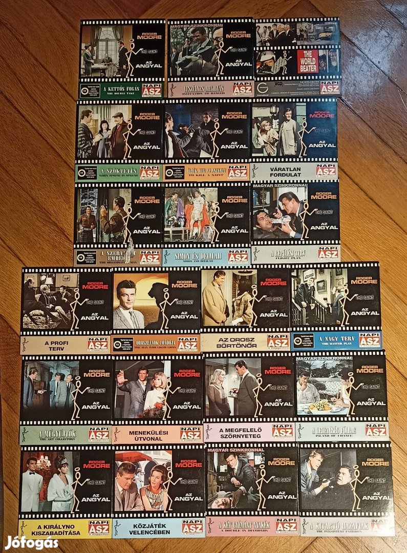 Az angyal DVD sorozat 42db Roger Moore