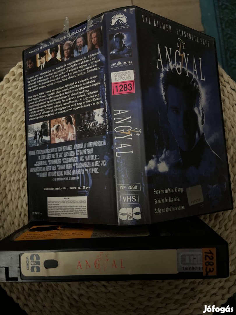 Az angyal vhs film