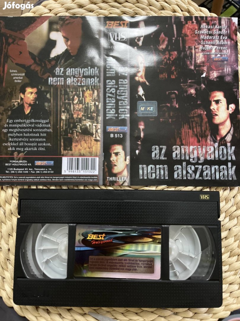 Az angyalok nem alszanak vhs