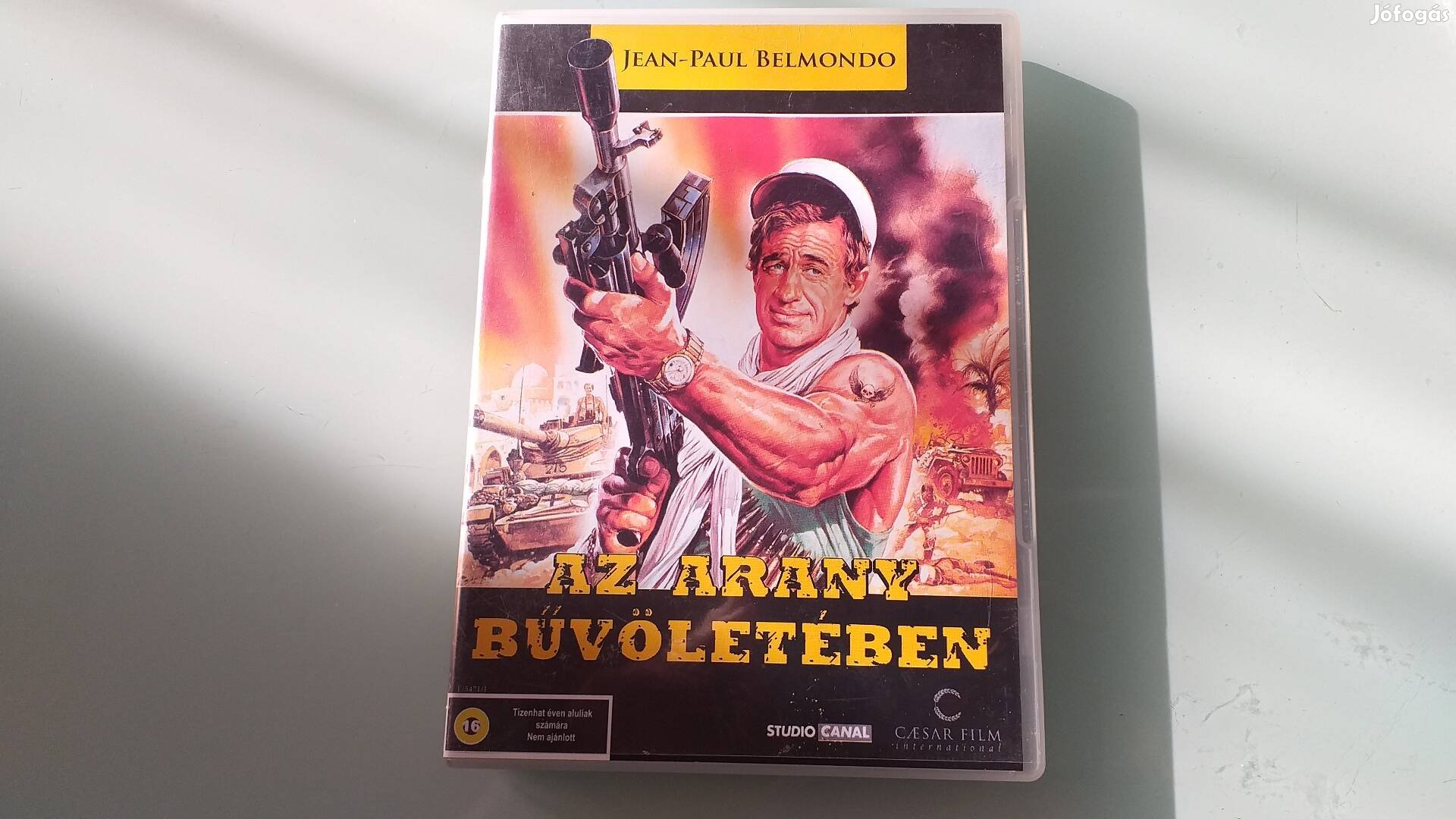 Az arany bűvőletében DVD film-Jean P. Belmondo