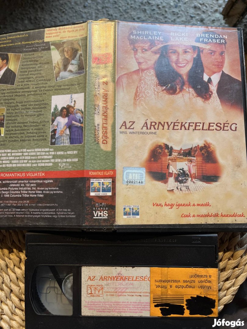 Az árnyékfeleség vhs kazetta