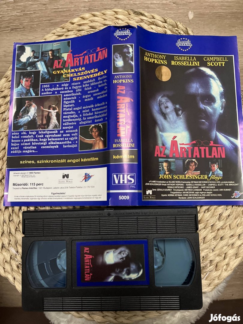 Az ártatlan vhs film