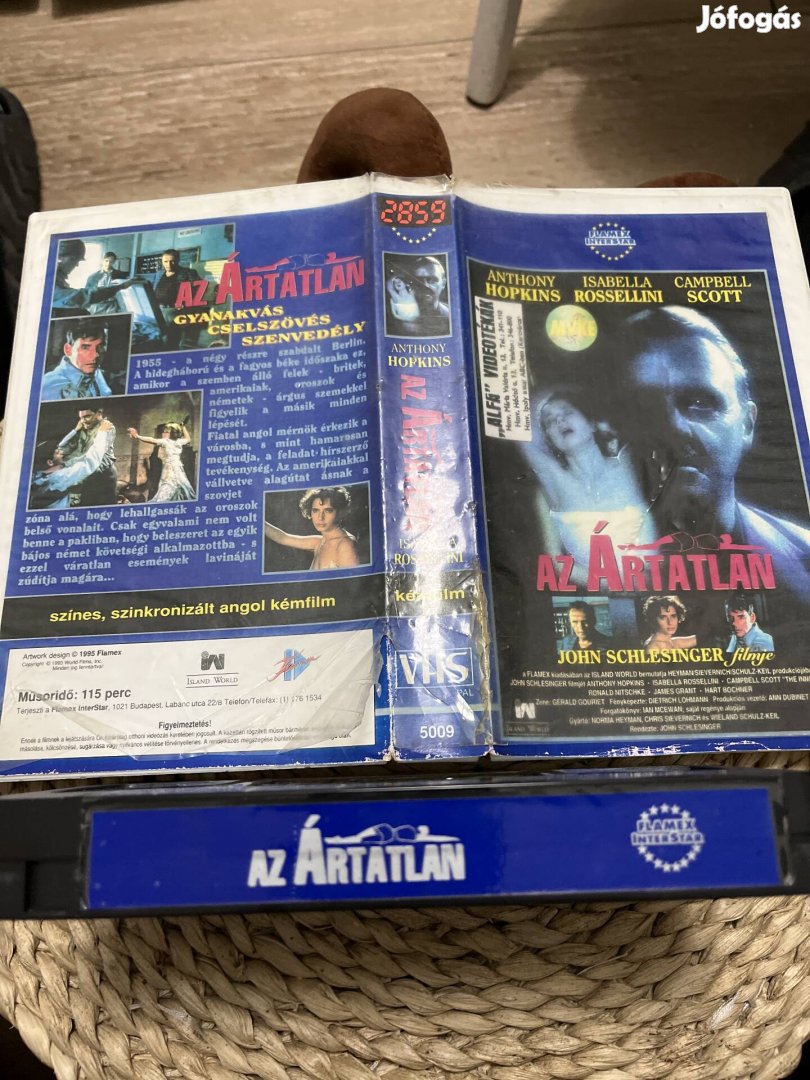 Az ártatlan vhs m