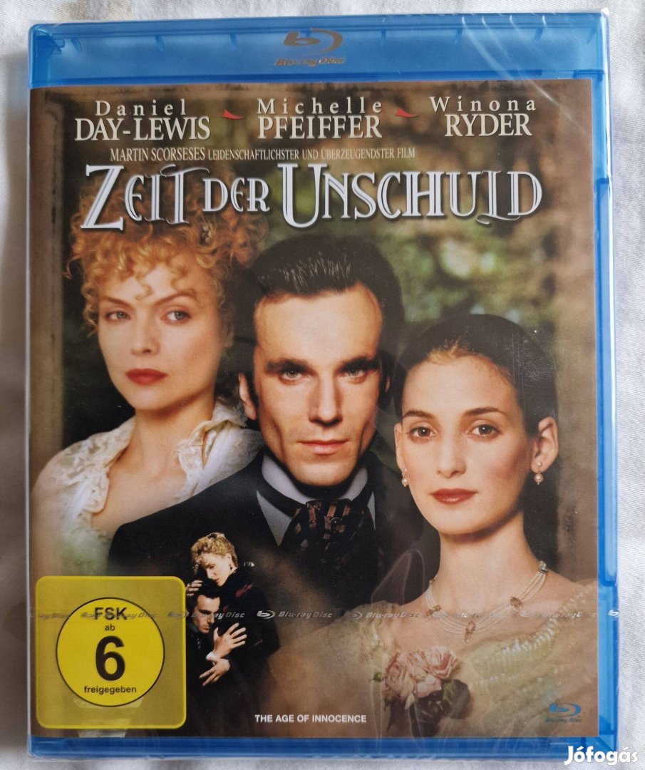 Az ártatlanság kora blu-ray