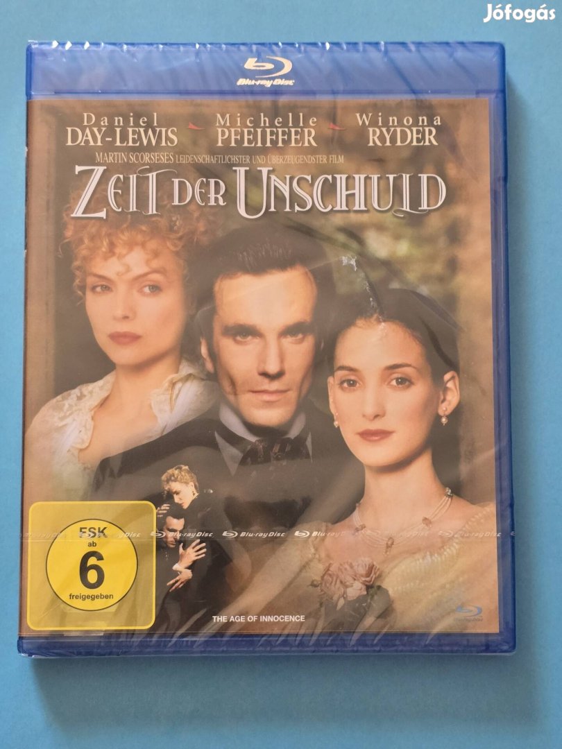 Az ártatlanság kora blu-ray