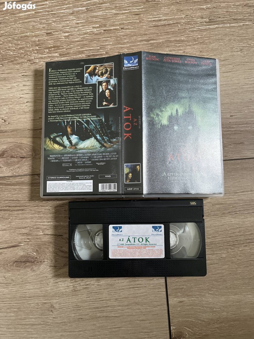 Az átok vhs.  