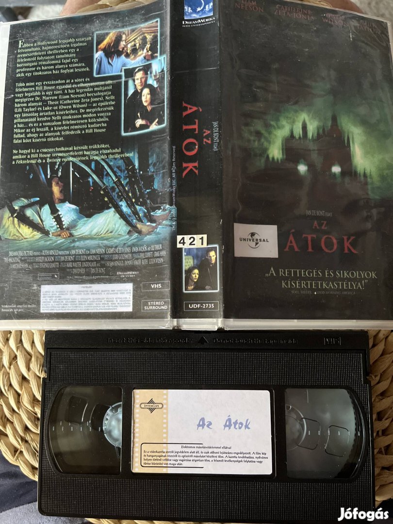 Az átok vhs.   