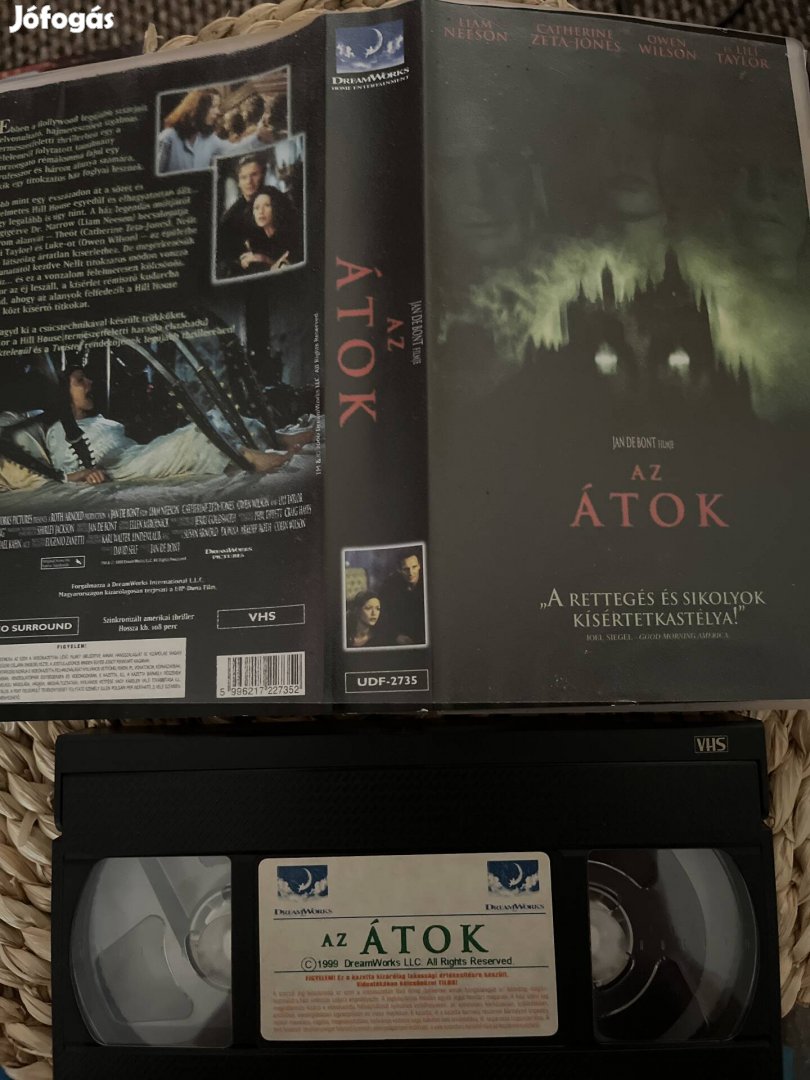 Az átok vhs.    