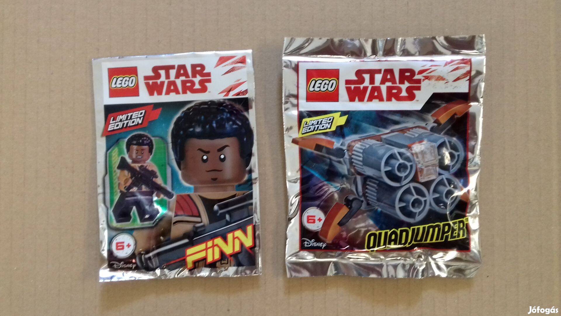 Az ébredő Erő limitált Star Wars LEGO Quadjumper 75178 Finn