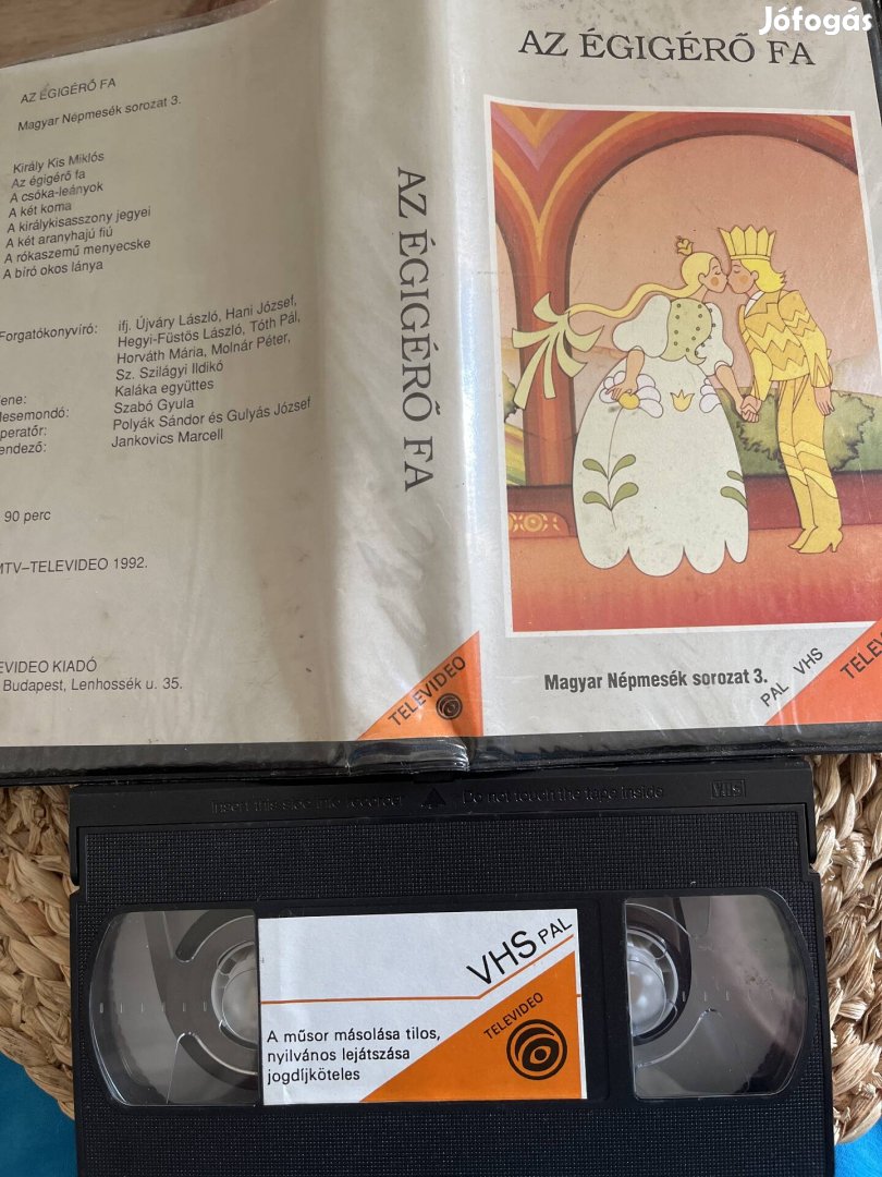 Az égigérő fa vhs kazetta