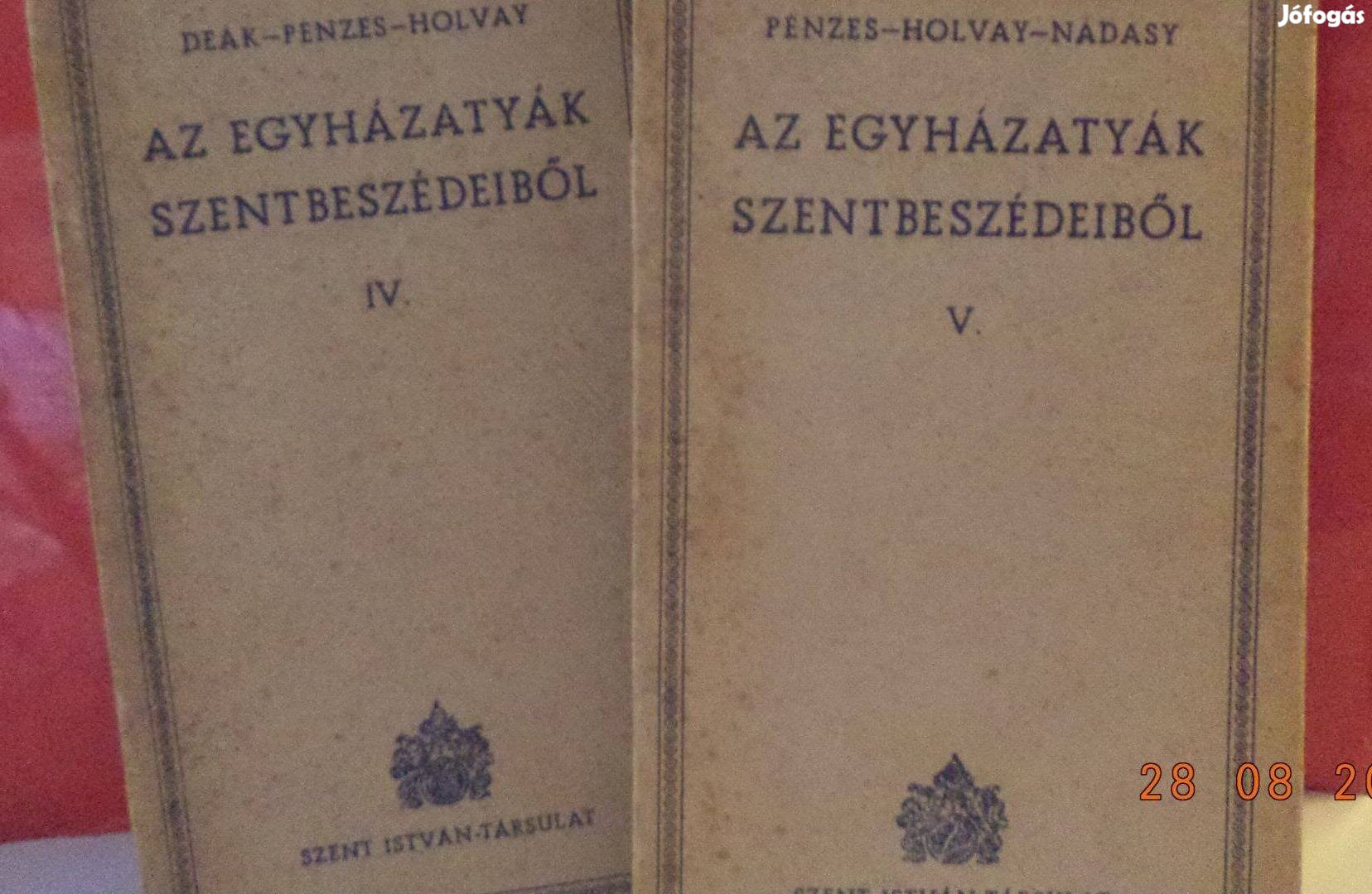 Az egyházatyák szentbeszédeiből IV - V