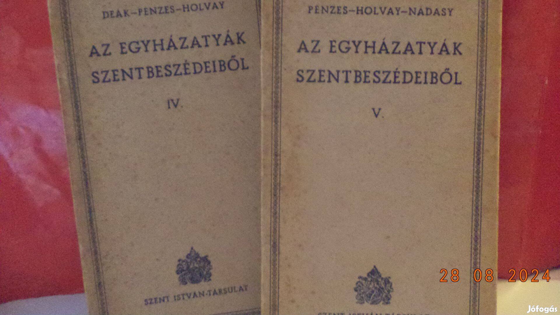 Az egyházatyák szentbeszédeiből IV - V