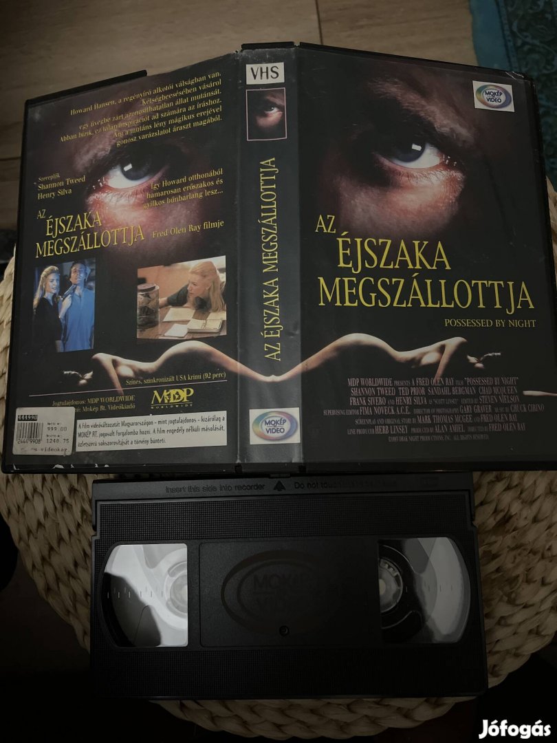 Az éjszaka megszállottja vhs film