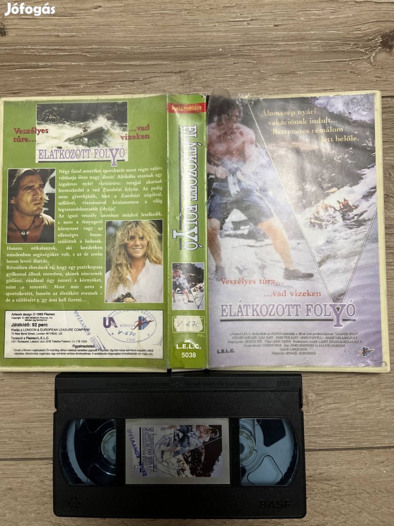 Az elátkozott folyó vhs 