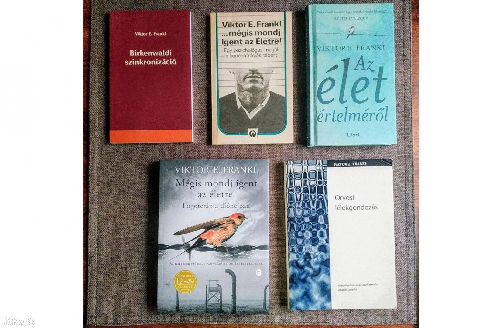 Az élet értelméről Mégis mondj igent az életre! Logoterápia V E Frankl