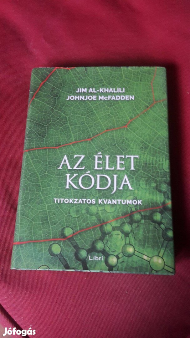 Az élet kódja című könyv eladó (Jim Al-Khalili Johnjoe Mcfadden)