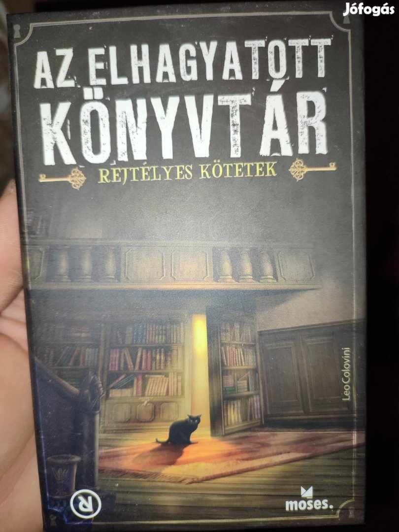 Az elhagyott könyvtár társasjáték 