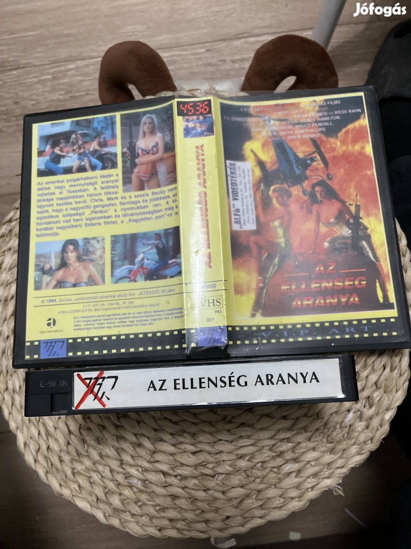 Az ellenség aranya vhs m