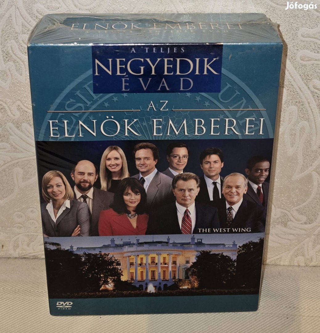 Az elnök emberei-Teljes 4.évad-6 DVD, új 