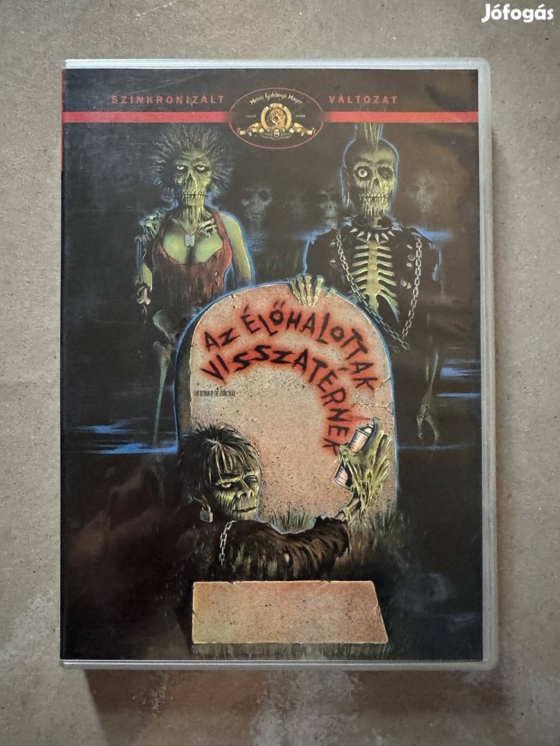 Az élőhalottak visszatérnek dvd