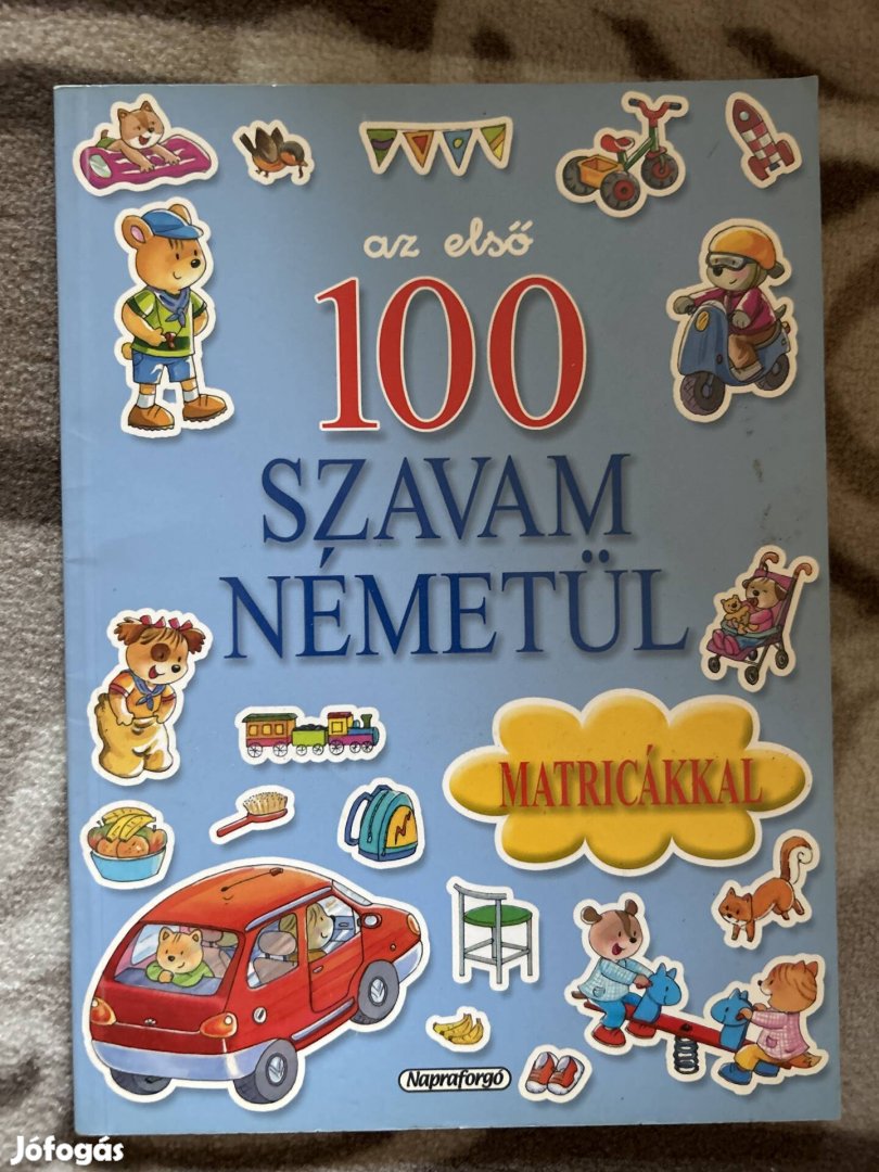 Az első 100 szavam németül matricákkal