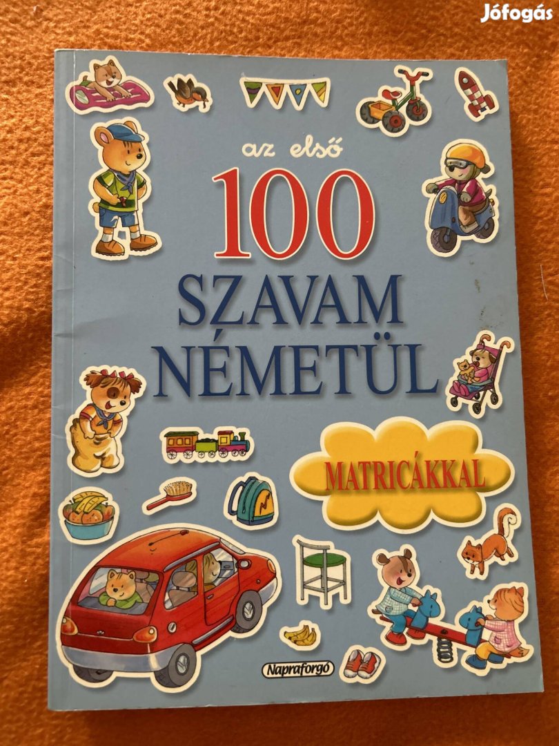 Az első 100 szavam németül matricákkal