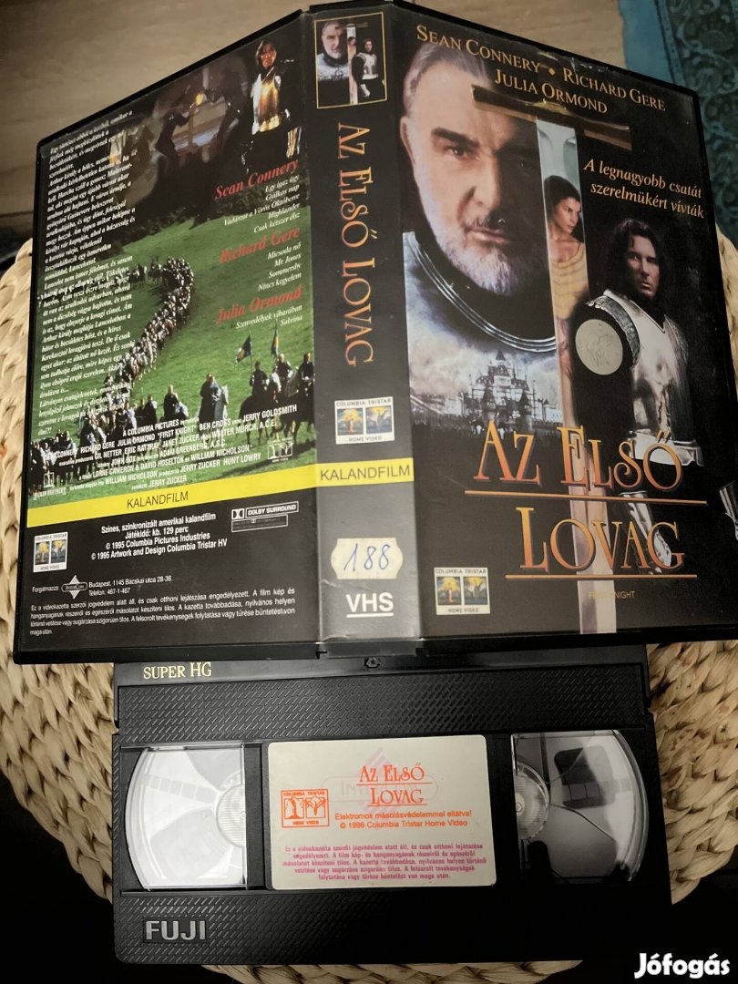 Az első lovag vhs film