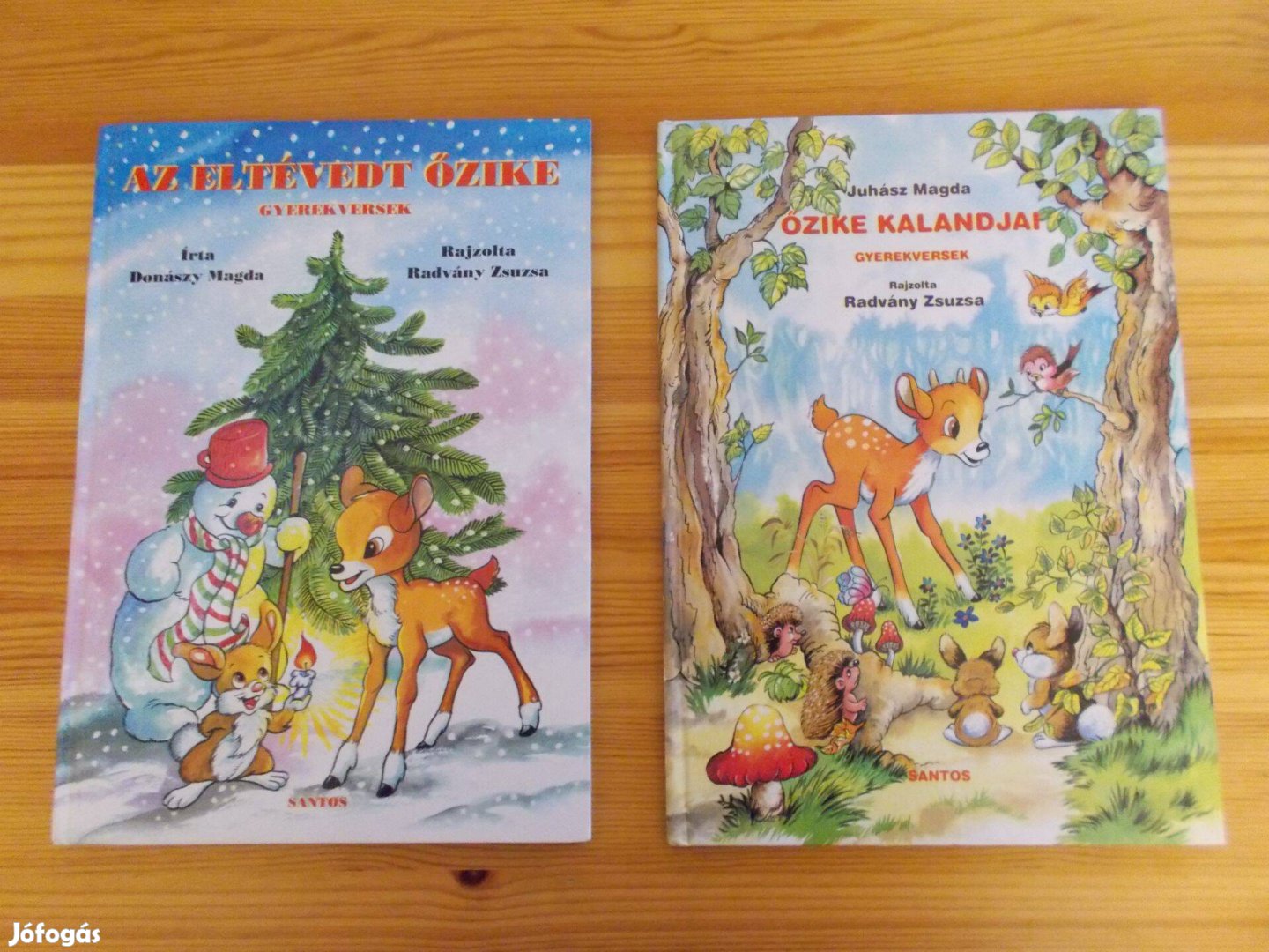 Az eltévedt őzike, Őzike kalandjai (mondókák, versek, dalok)