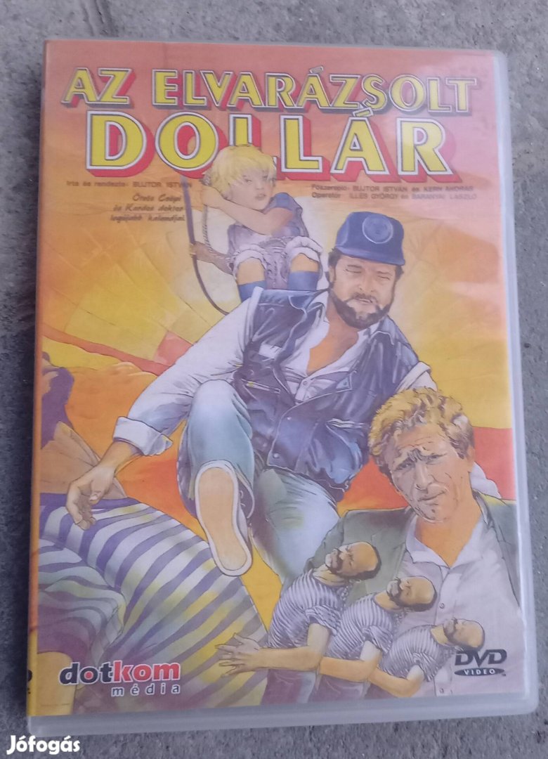 Az elvarázsolt dollár - krimi dvd - Bujtor István