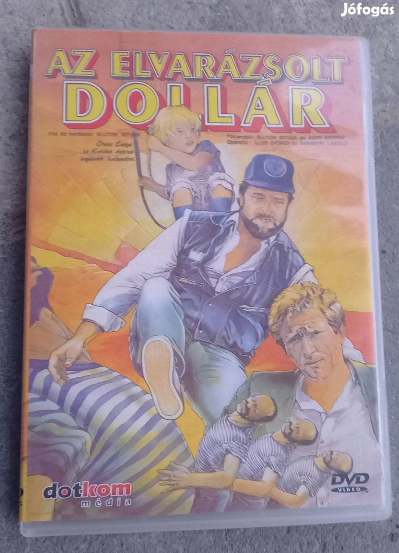 Az elvarázsolt dollár - krimi dvd - Bujtor István