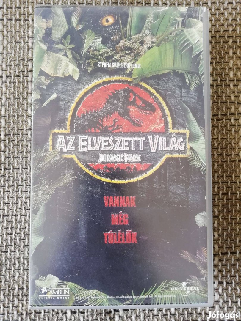 Az elveszett világ: Jurrassic Park VHS