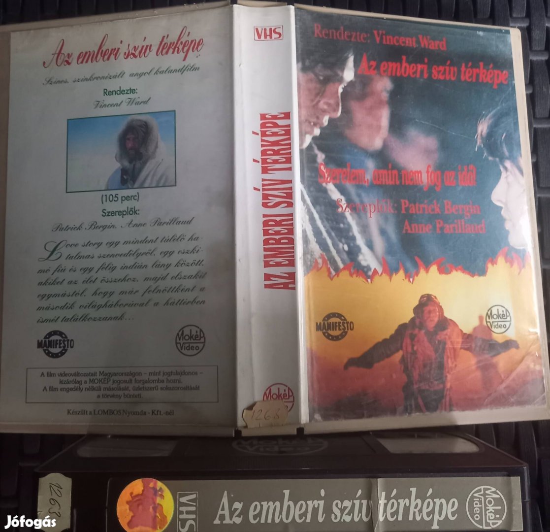 Az ember szívtérképe - kaland vhs - mokép