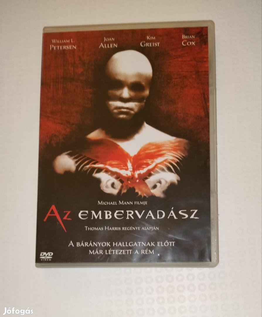 Az embervadász dvd Michael Mann filmje 