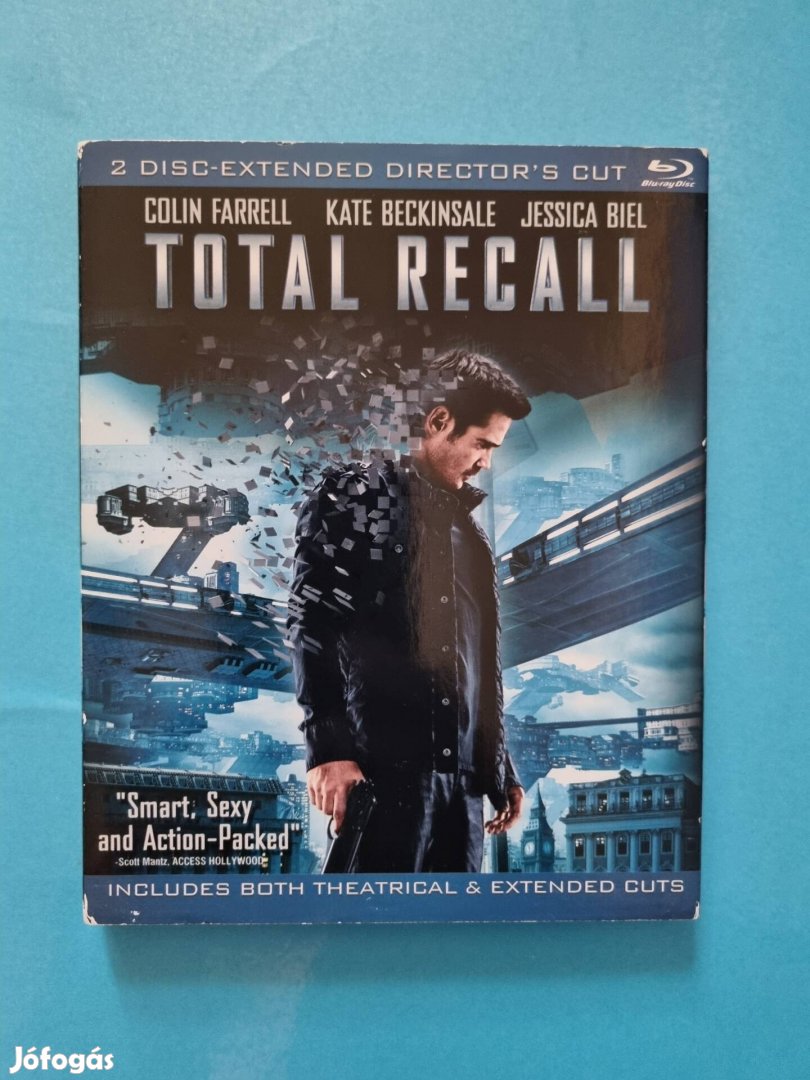 Az emlékmás (Total recall papírfeknis bővített 2bd) Blu-ray