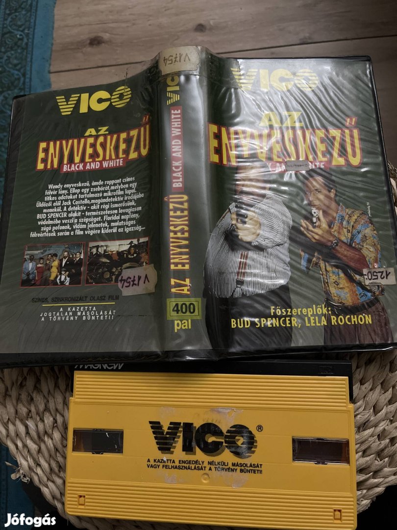 Az emyveskezű vhs film Bud Spencer vico